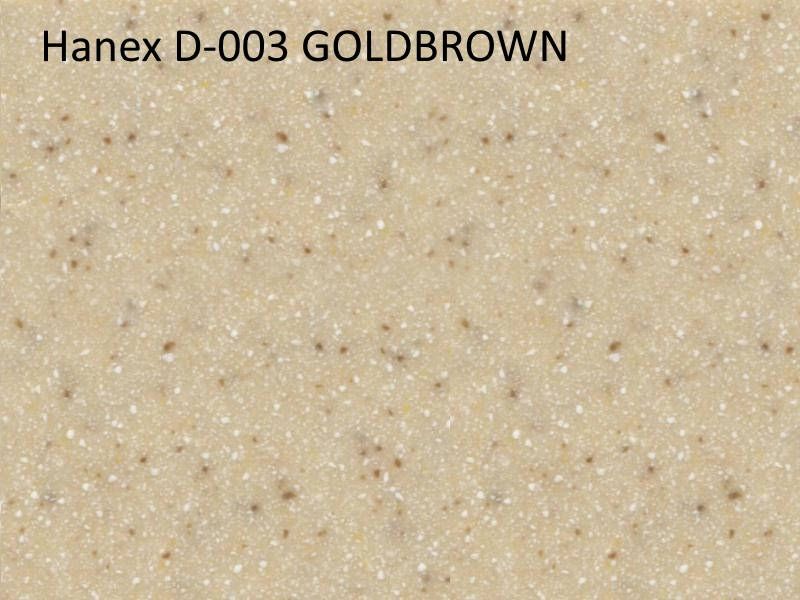 Акриловый камень Hanex D-003 GOLD BROWN